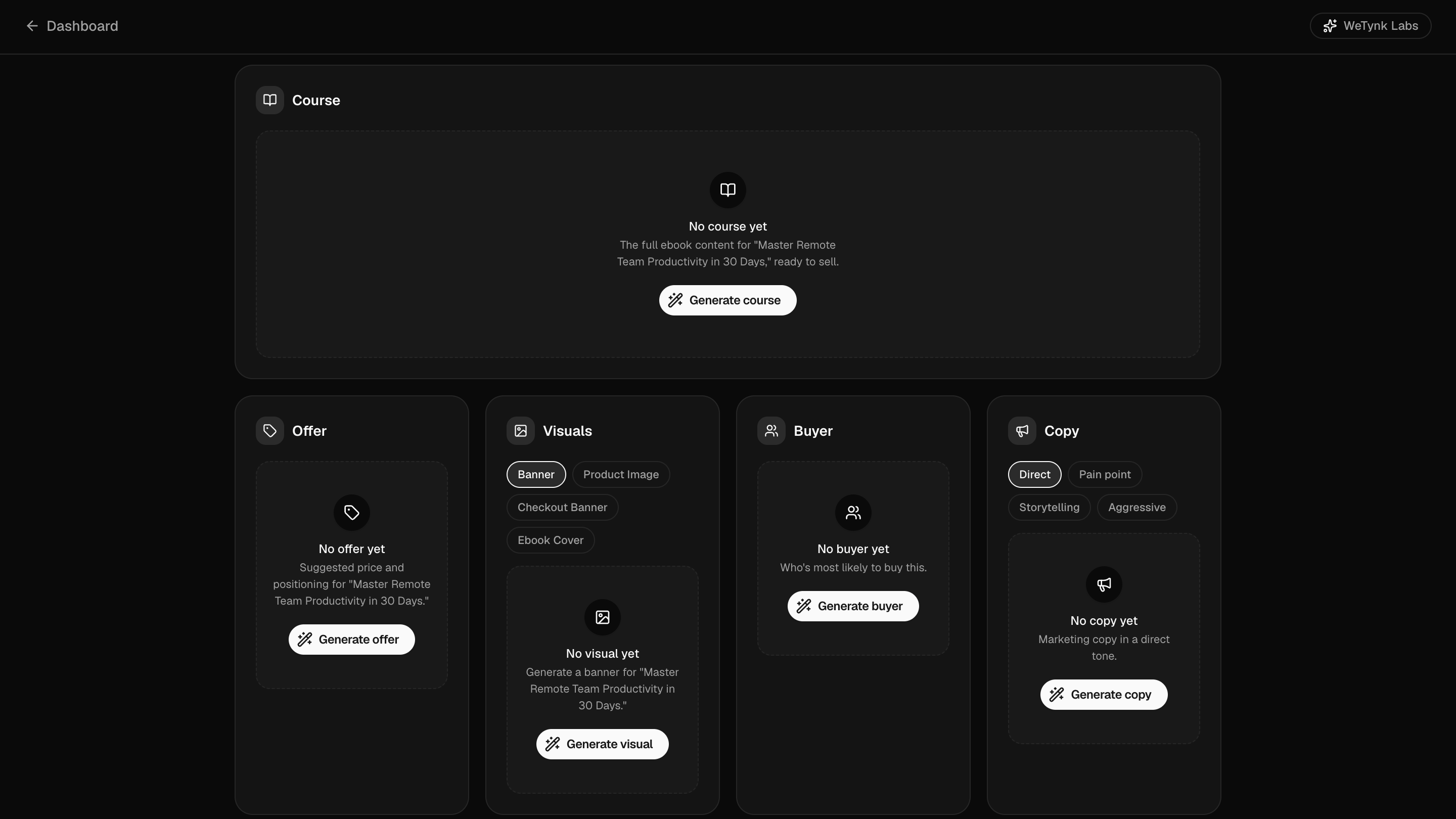 WeTynk Labs preview